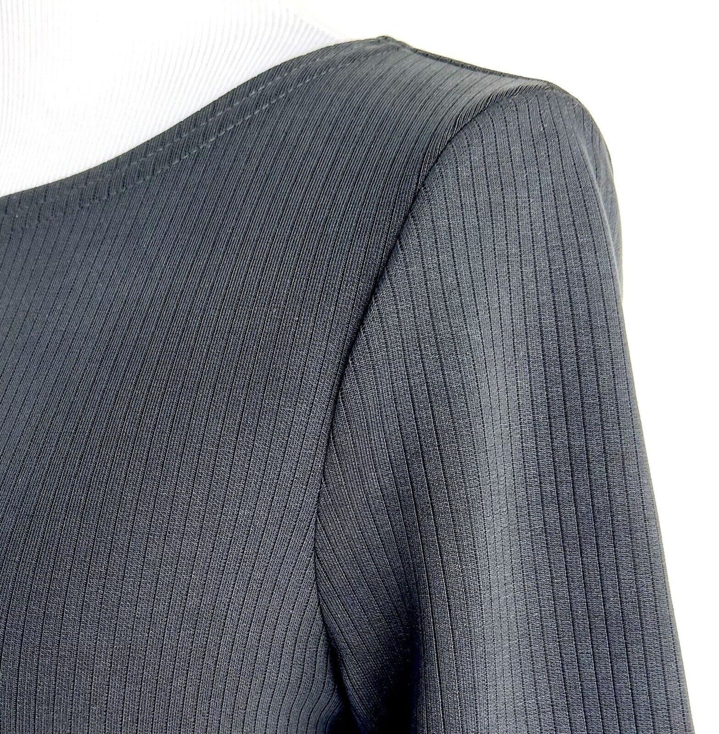 BB Dakota Black Rib Crop Top Retail $49 Price $29 Small NWT