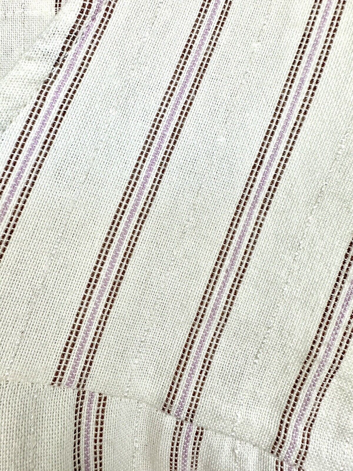 O’Neil Striped Cotton Mix Sleeveless Jumpsuit  Cream Pink Retail $69 Size XS NWT