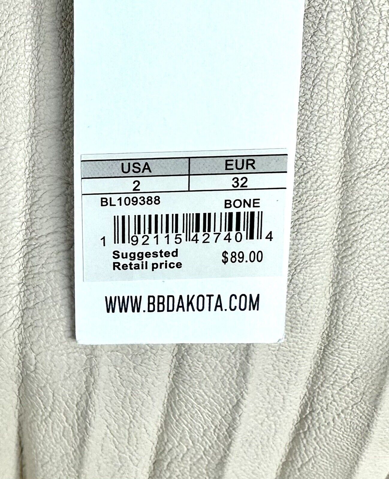 BB Dakota by Steve Madden Faux Leather Pleated Skirt Size 2 Retail $89 Price $49