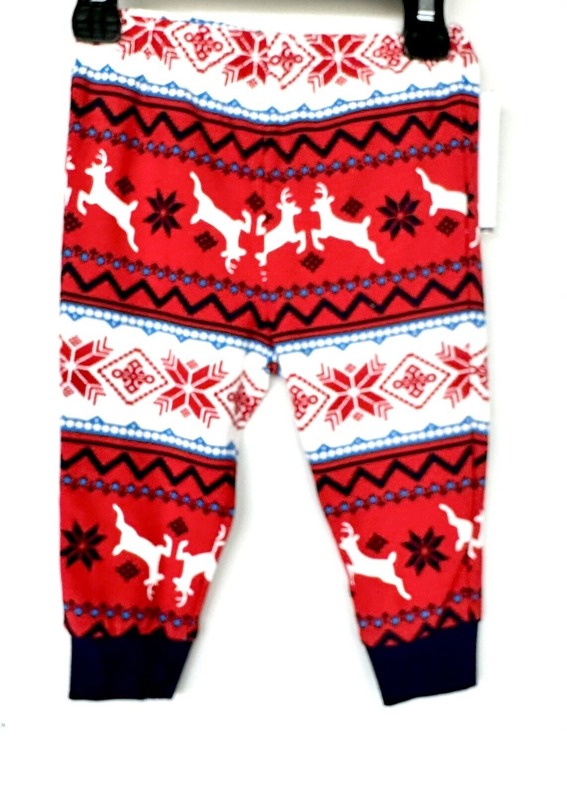 Nordstrom Baby Fairisle Pjs Retail $32 Price $20 6-12 M Red White Blue