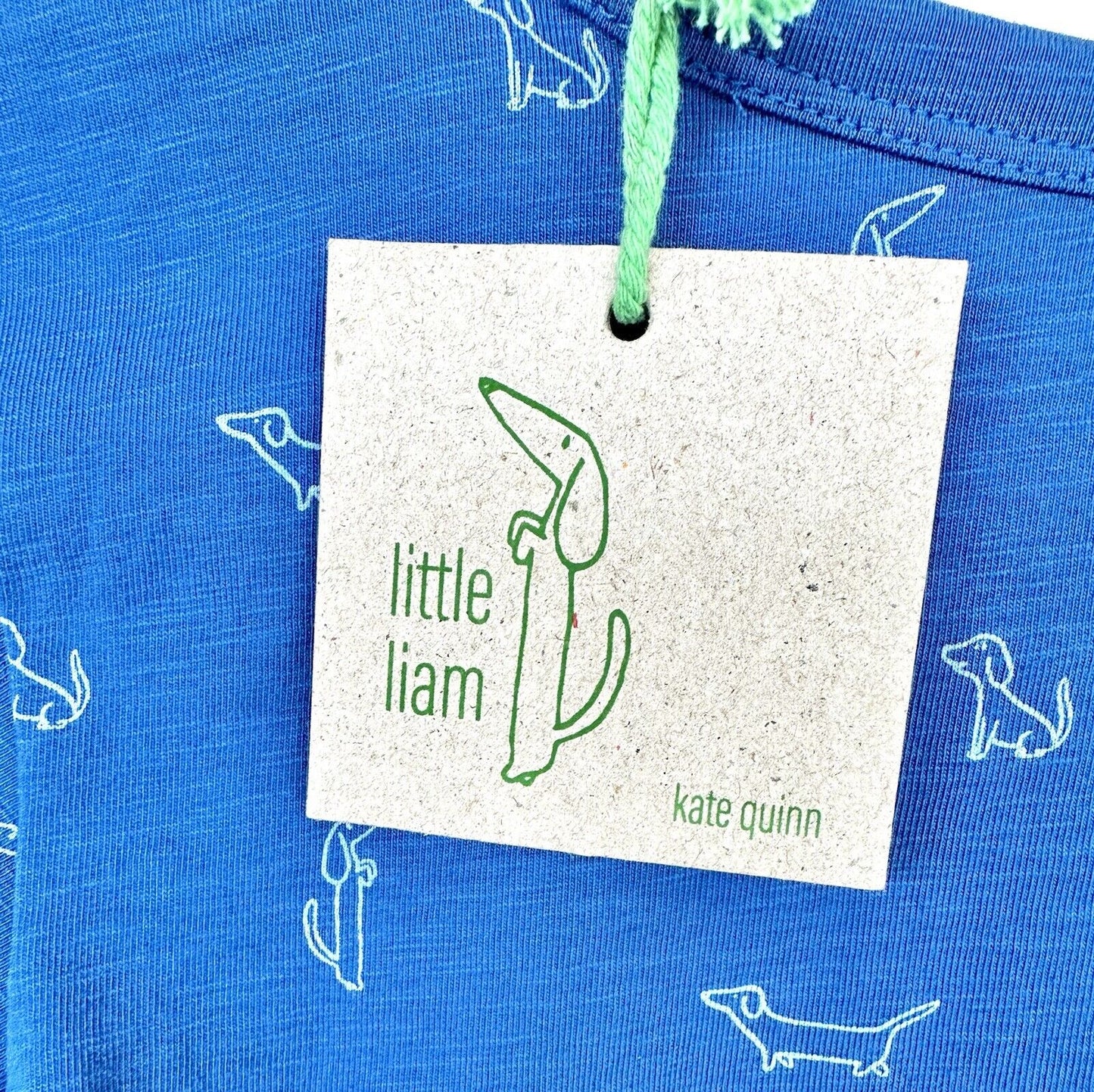 Kate Quinn Little Liam Organic Cotton Tee Age 8 Retails $32 Puppies