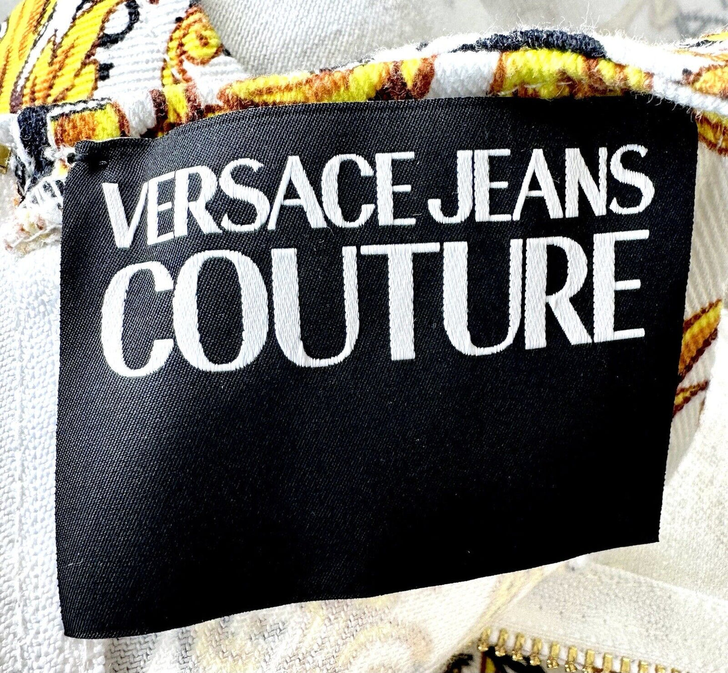 Versace Mini Shift Printed Logo Dress Sleeveless Retails $450 NWT XS US 38 IT