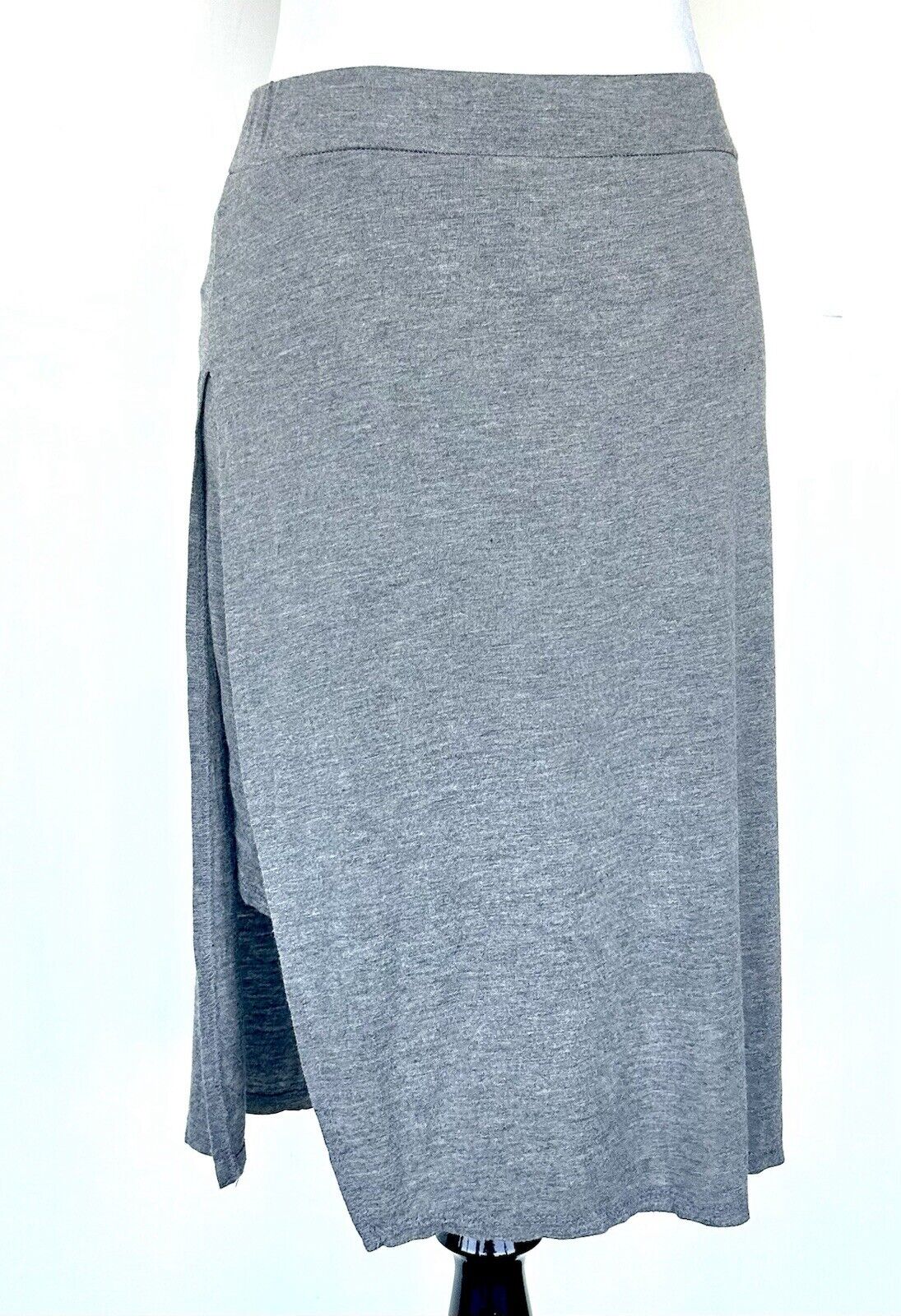 Mono B Skirt Gray Side Split With Second Skirt underneath Medium NEW