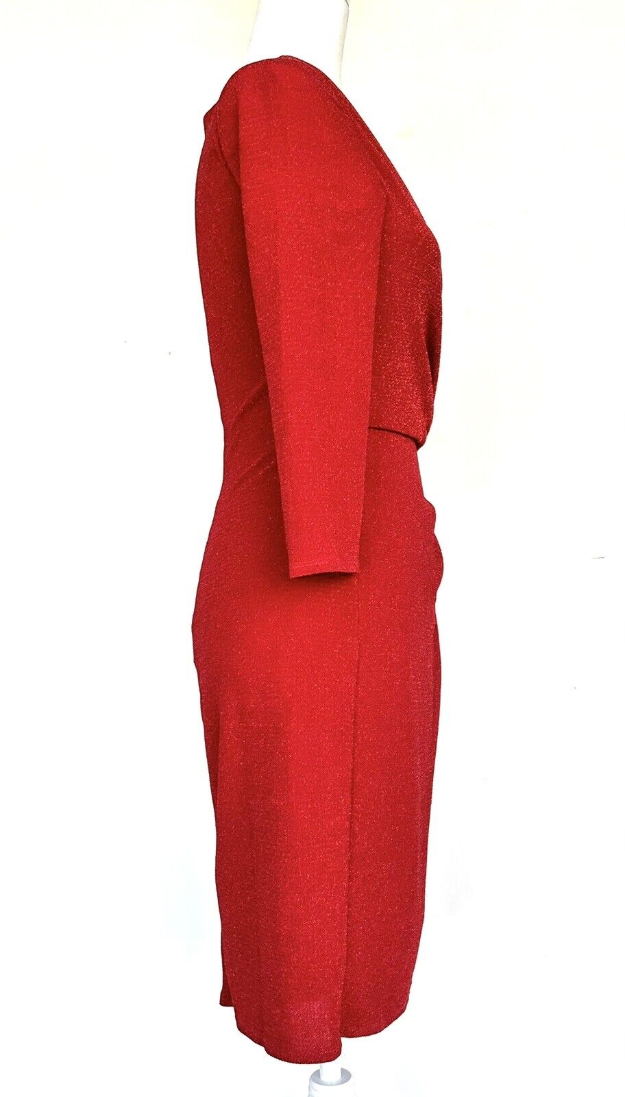 Jessica Howard Twist Metallic   Stretch Cocktail Dress Price $59 NWT Size 6