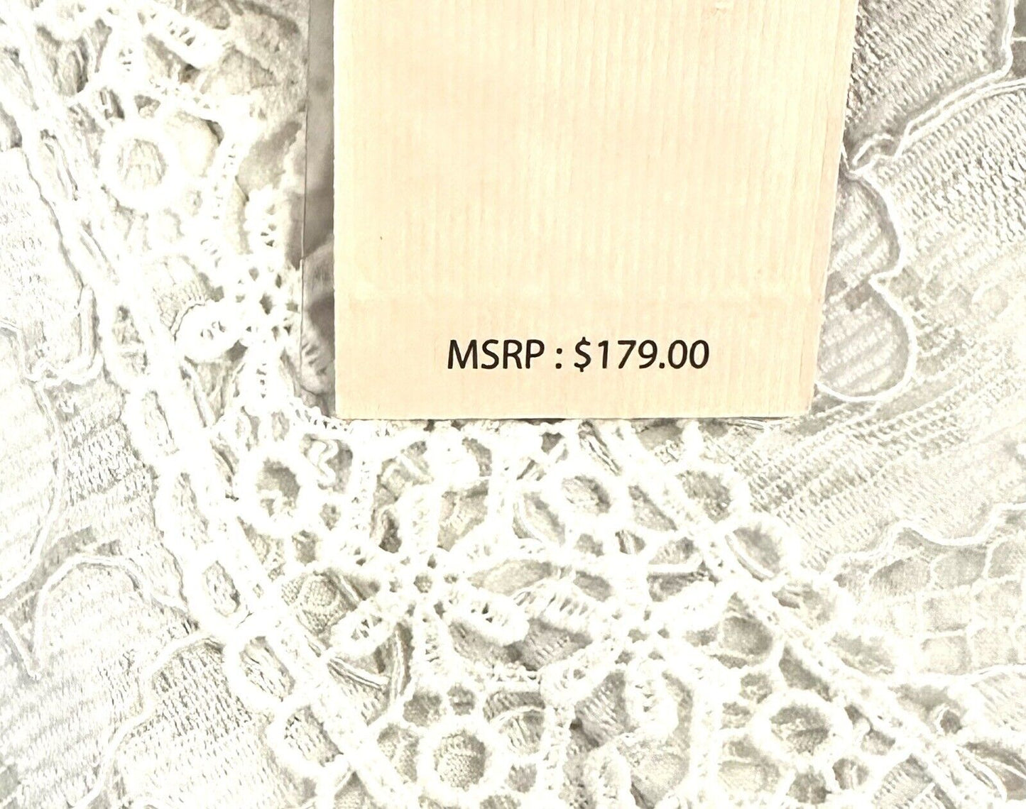 Nanette Lepore White Soutache Lace Mermaid Dress Retail $179 Size 6