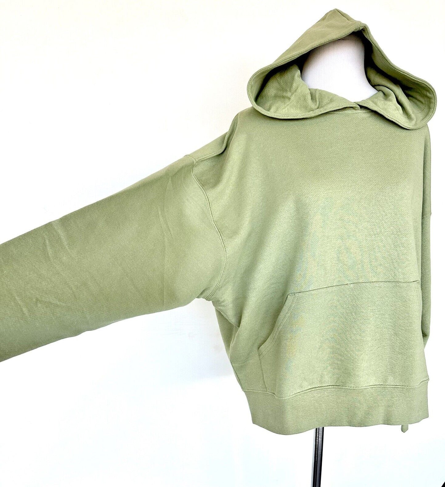 We Wore What Sage Green Oversized Hoodie Retails $110 Size Small NWT