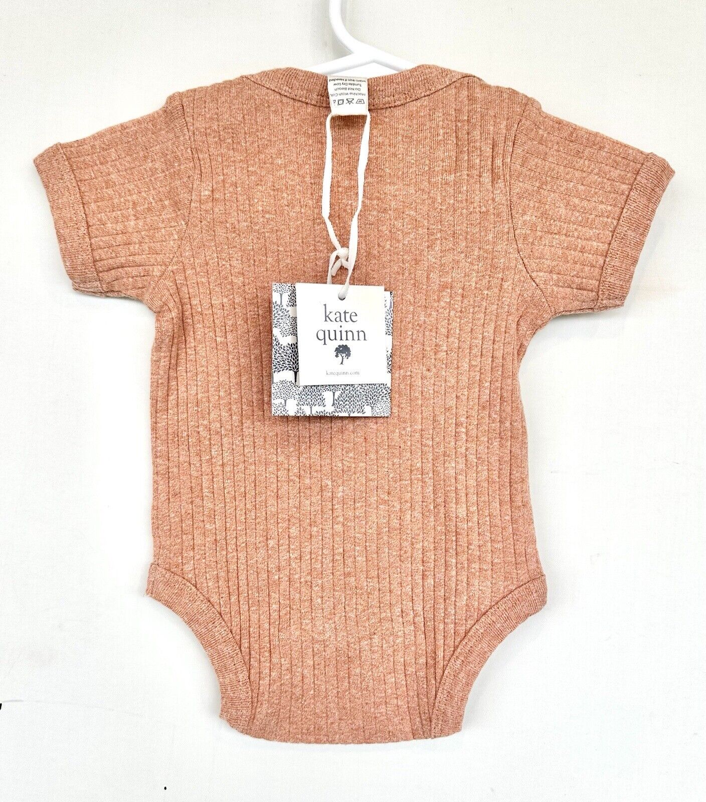 Kate Quinn Organic Cotton Bodysuit SS Butteroat  Price $15 6-12 M