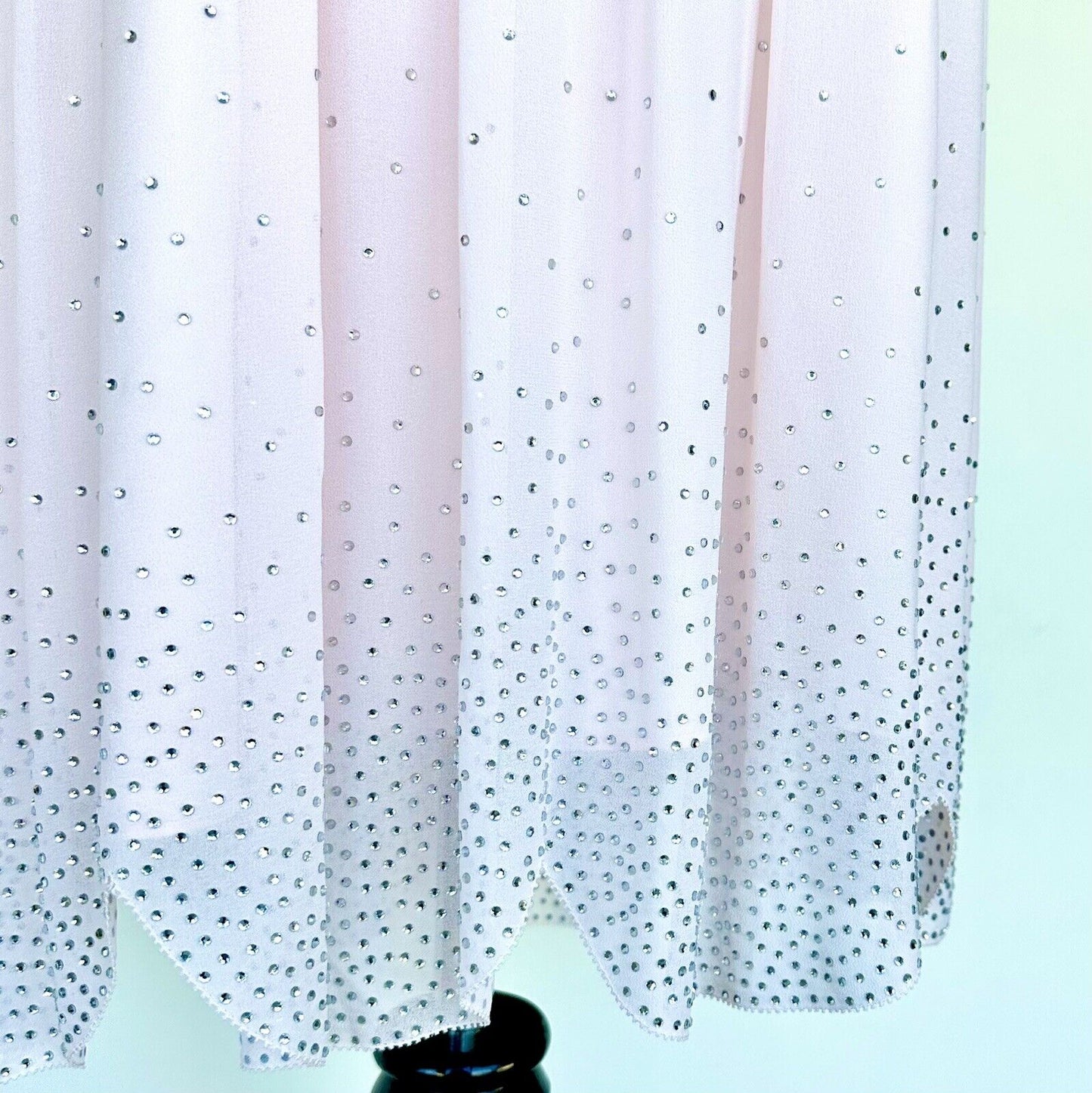 Ted Baker Pink Embellished Scallop Hem Dress Retail $365 Price $189 4