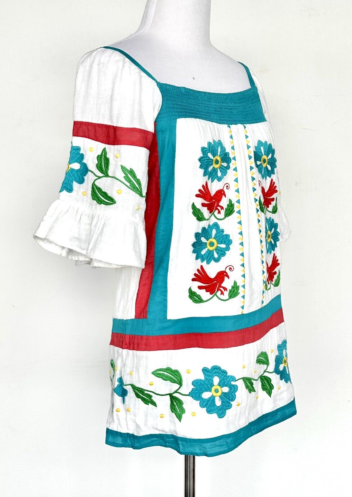 NWT Anthropologie Seen Worn Kept boho embroidered Top Retail $158 Price $92 Sz 2
