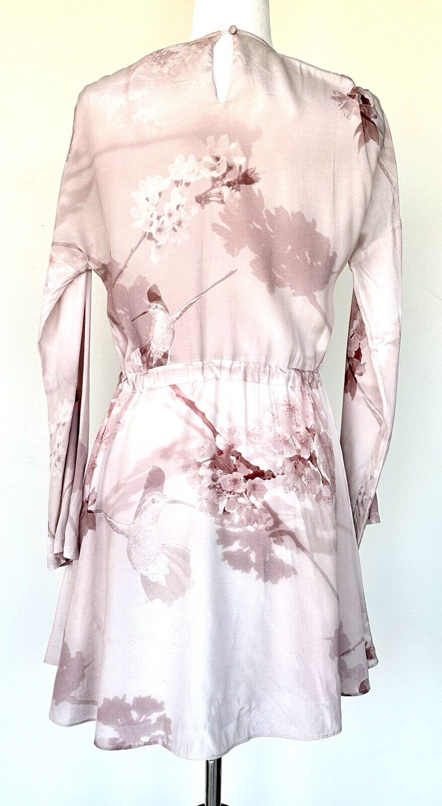 Allsaints Cassandra Ume Dress Lenzing Dress Size 0 Retails $299 NWT Blush Pink