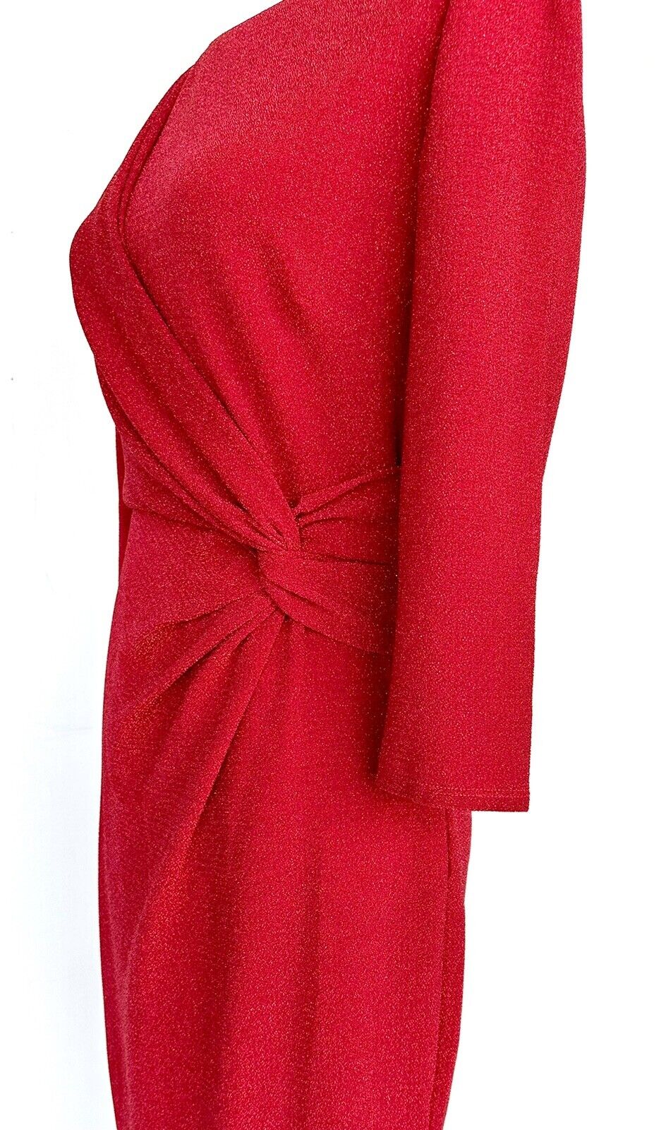 Jessica Howard Twist Metallic   Stretch Cocktail Dress Price $59 NWT Size 6