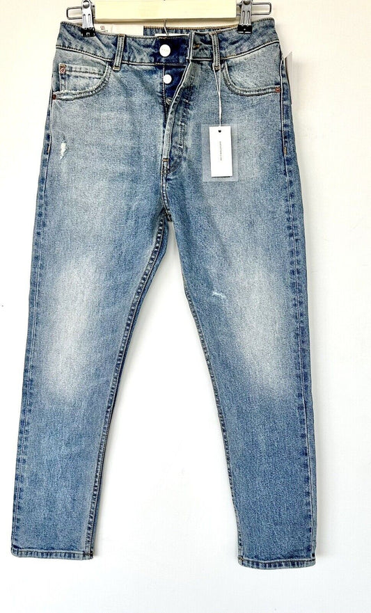 Warp And Weft CDG Paris High Rise Cigarette Jeans Retail $98 Price $58 Size 25