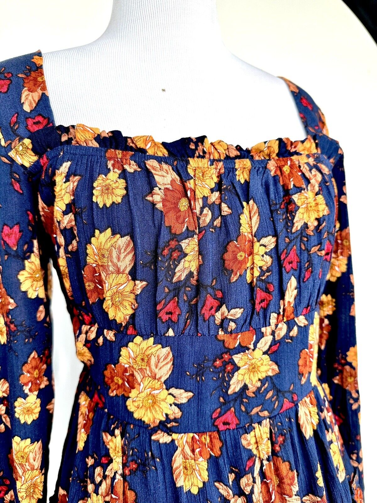 Alter’d State Tiered Dress Smocked Back Ruched Front Retails $79.99 Price $55 XS