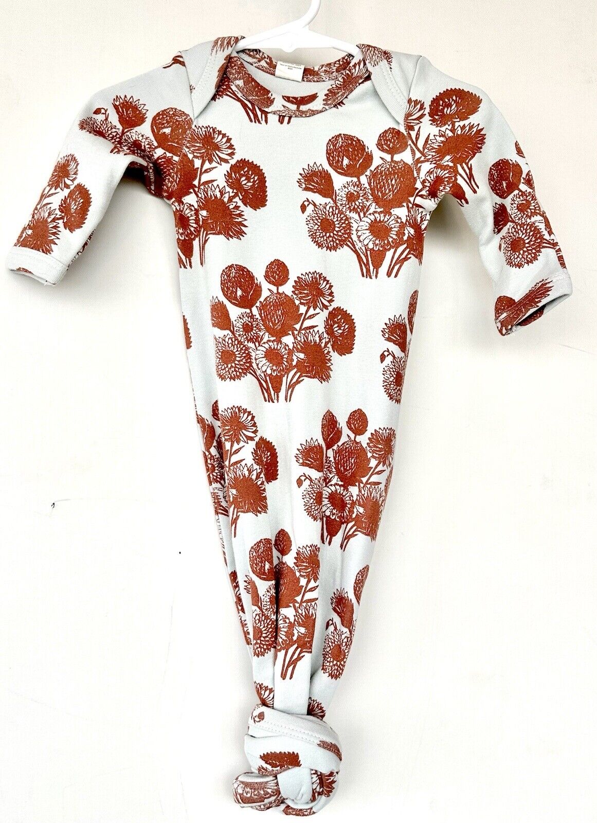 Kate Quinn 100% Organic Cotton Gown Retail $38 Price $26 0-3 M Orchid Rose