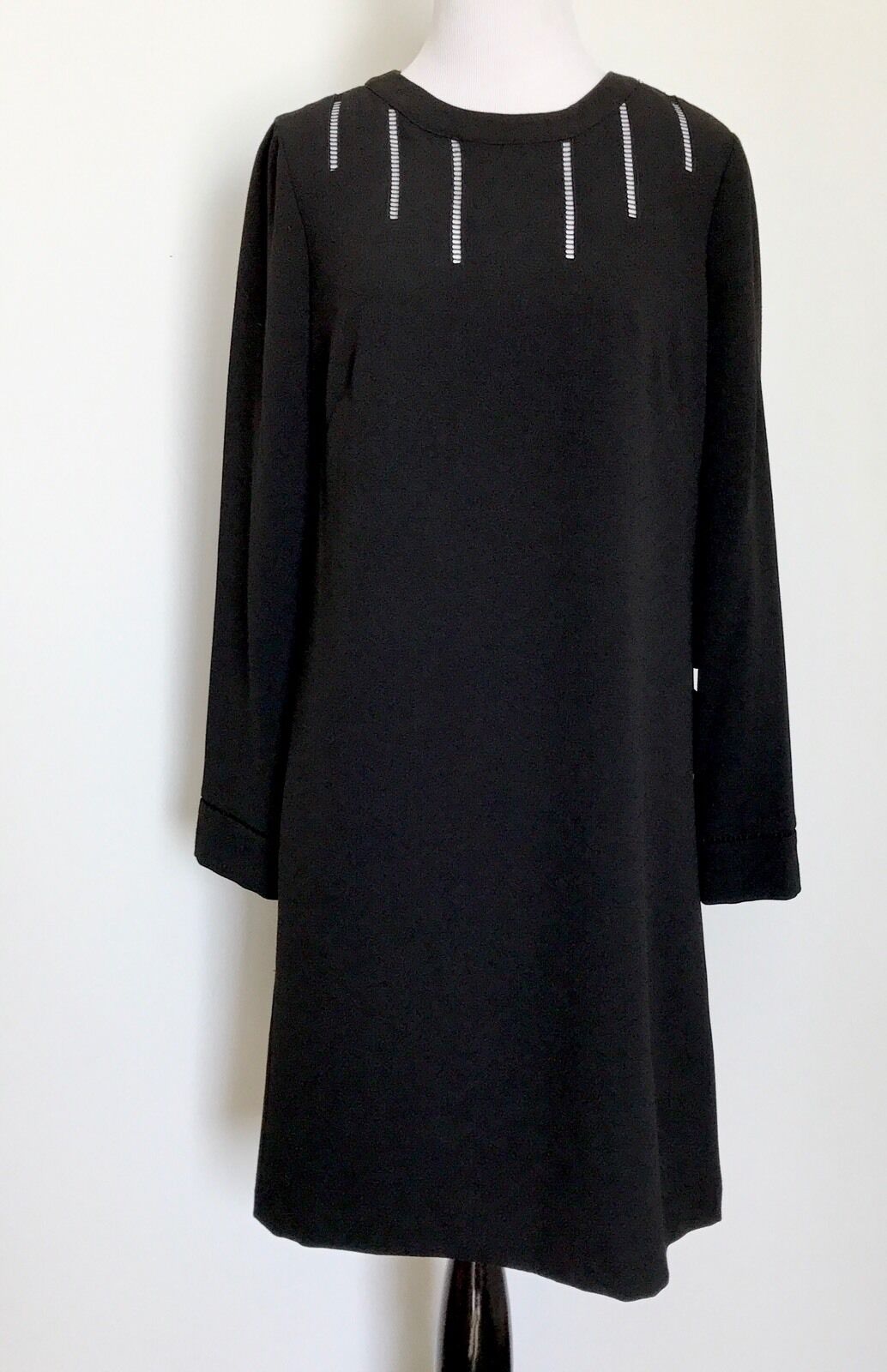 Adrianna Papell Black Cutout Shift Dress NWT  Size 2 Retails $130 Price $56
