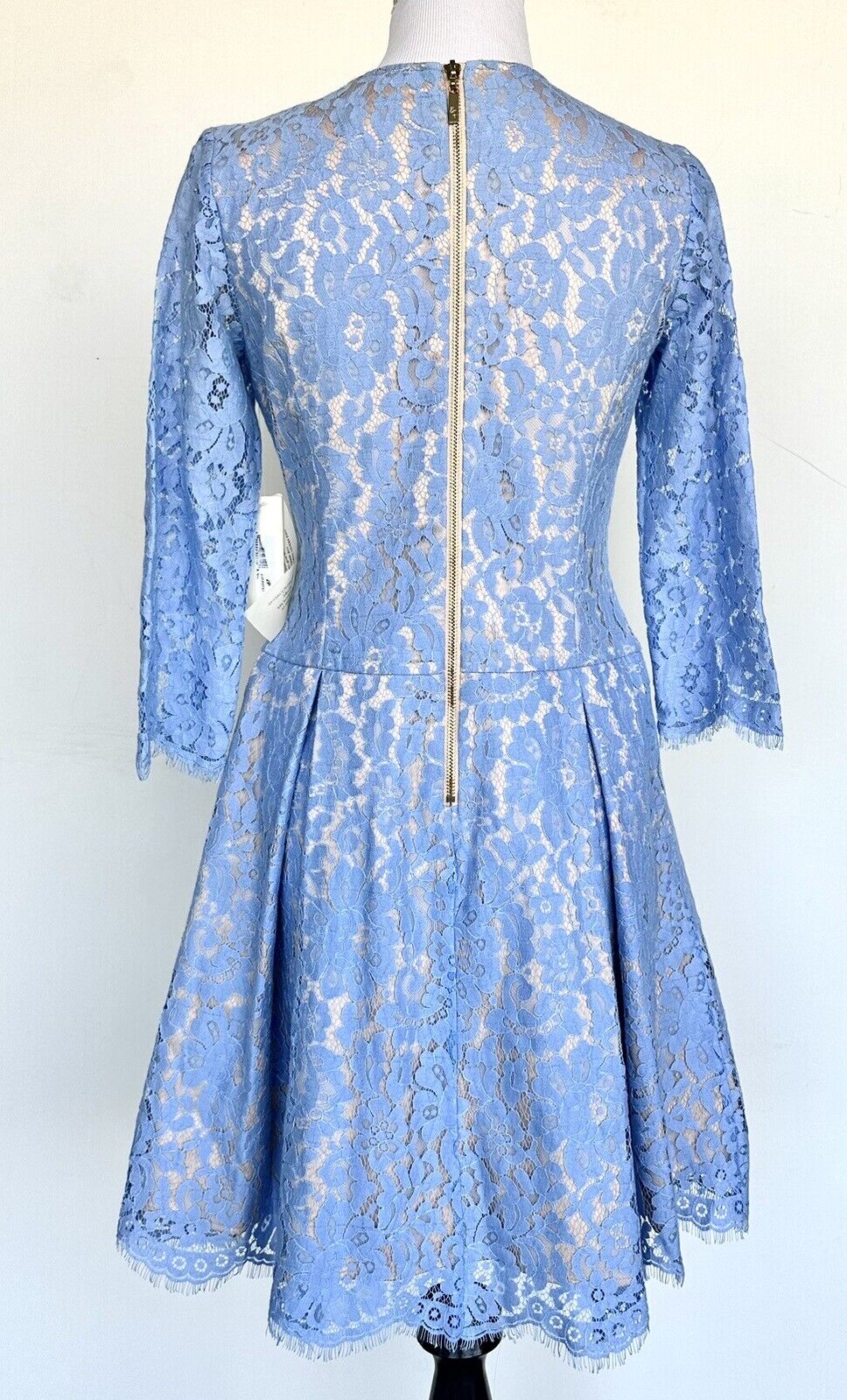 Eliza J Pink Blue Lace Dress NWT Retails $158 Price $79 Size 2P