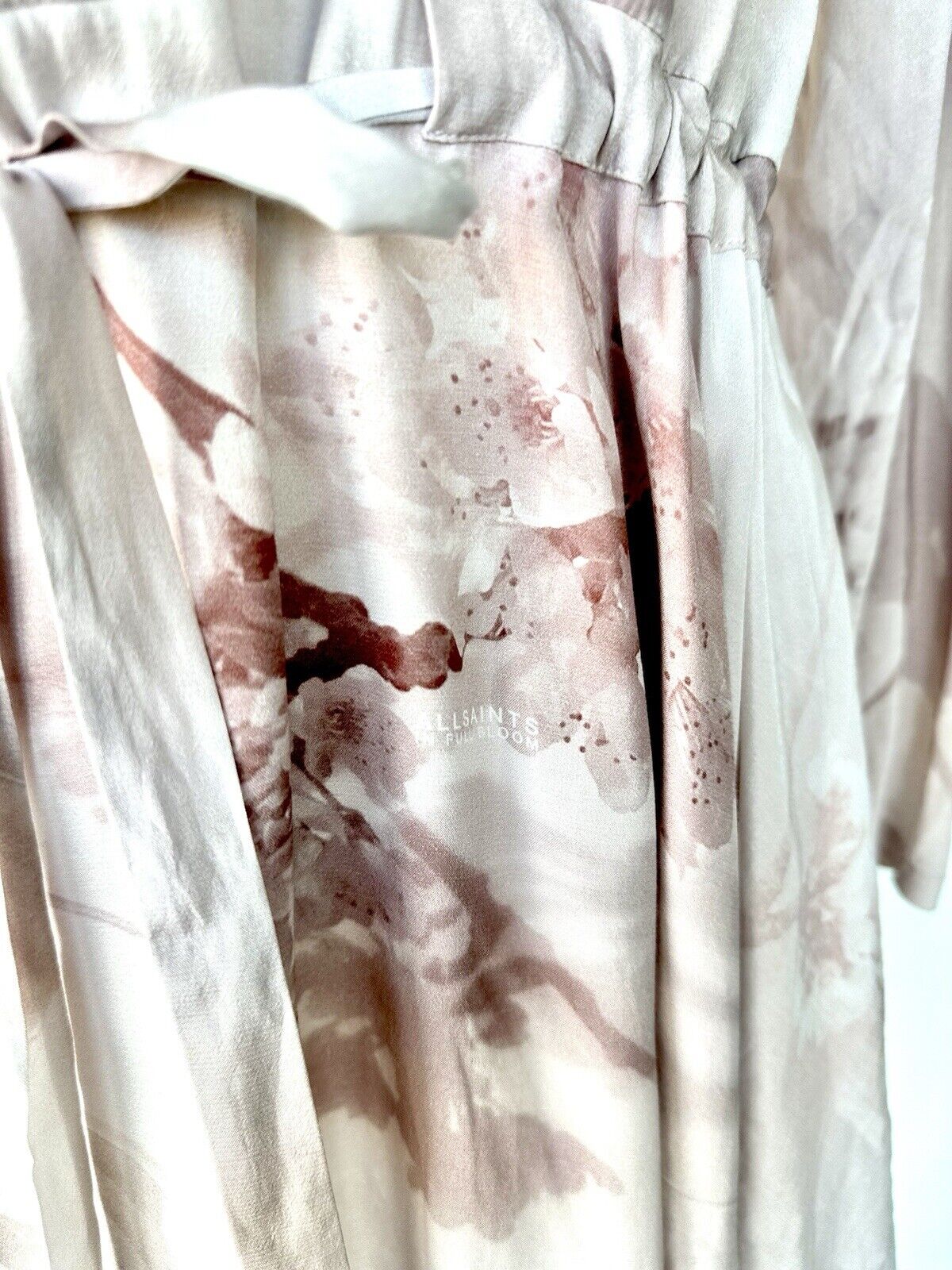 Allsaints Cassandra Ume Dress Lenzing Dress Size 0 Retails $299 NWT Blush Pink