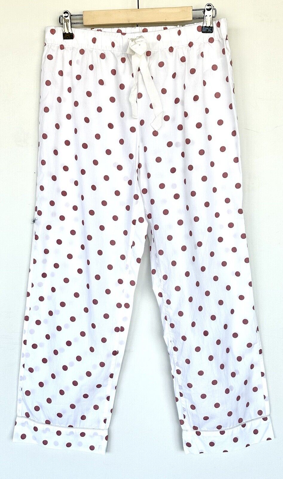 J Crew Cropped Cotton PJ Pants Spot