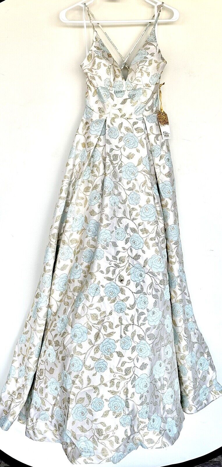 TLC Say Yes To The Prom Ivory  Dress Gown Retail $149 Price $99 Size 1/2 (XS)