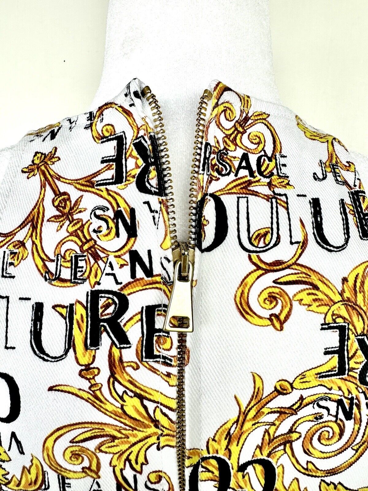 Versace Mini Shift Printed Logo Dress Sleeveless Retails $450 NWT XS US 38 IT