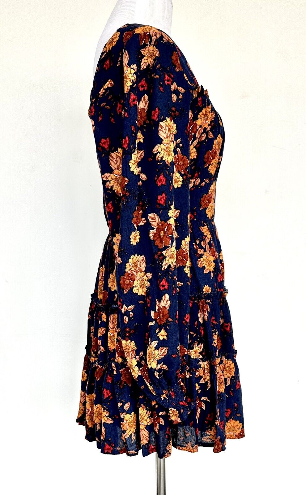 Alter’d State Tiered Dress Smocked Back Ruched Front Retails $79.99 Price $55 XS