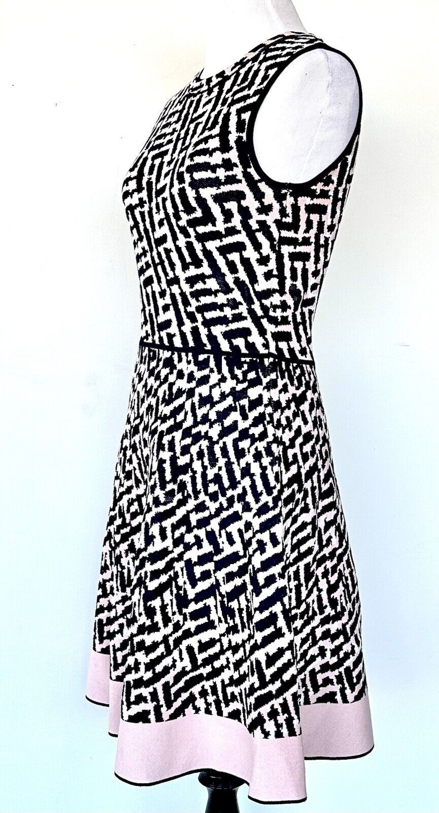 Eliza J Stretch Fit And Flare Dress Sleeveless Retails $169 Size 2