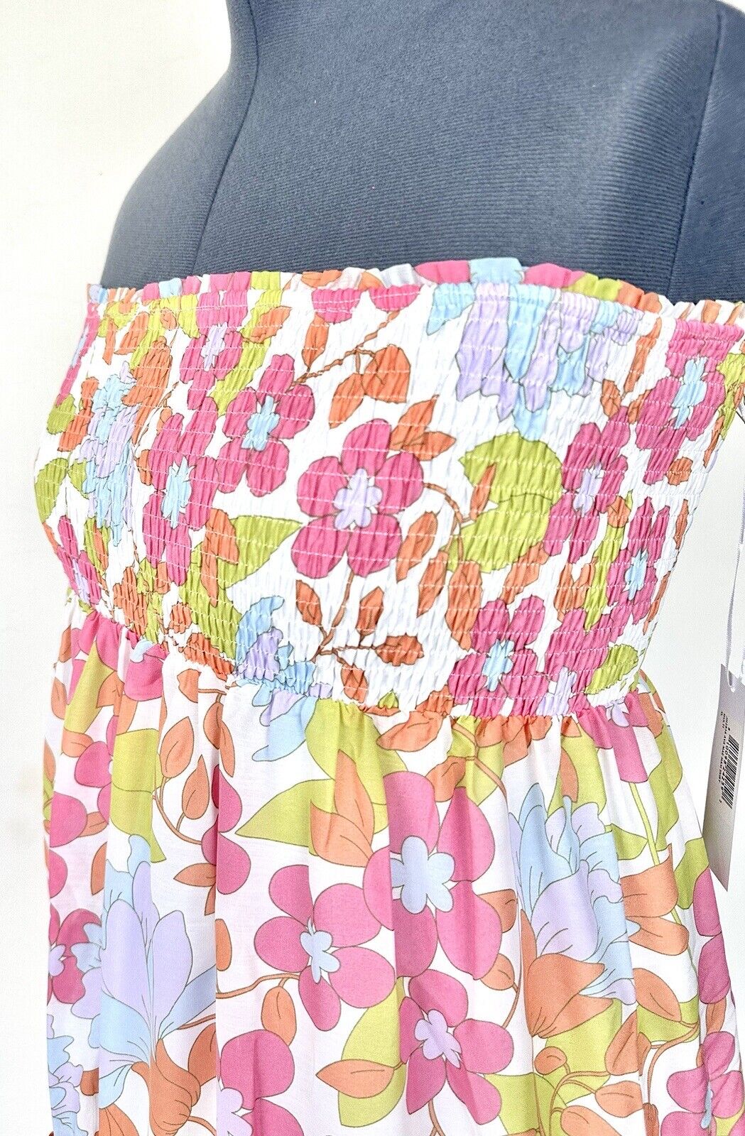 J Marie Ava Mae Tiered Midi Skirt / Dress size XL Retail $158 Price $59 NWT