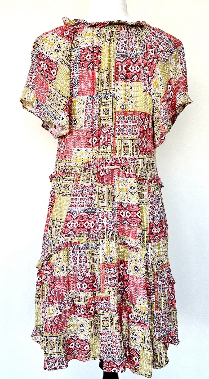 Anthropologie Ruffle Dress