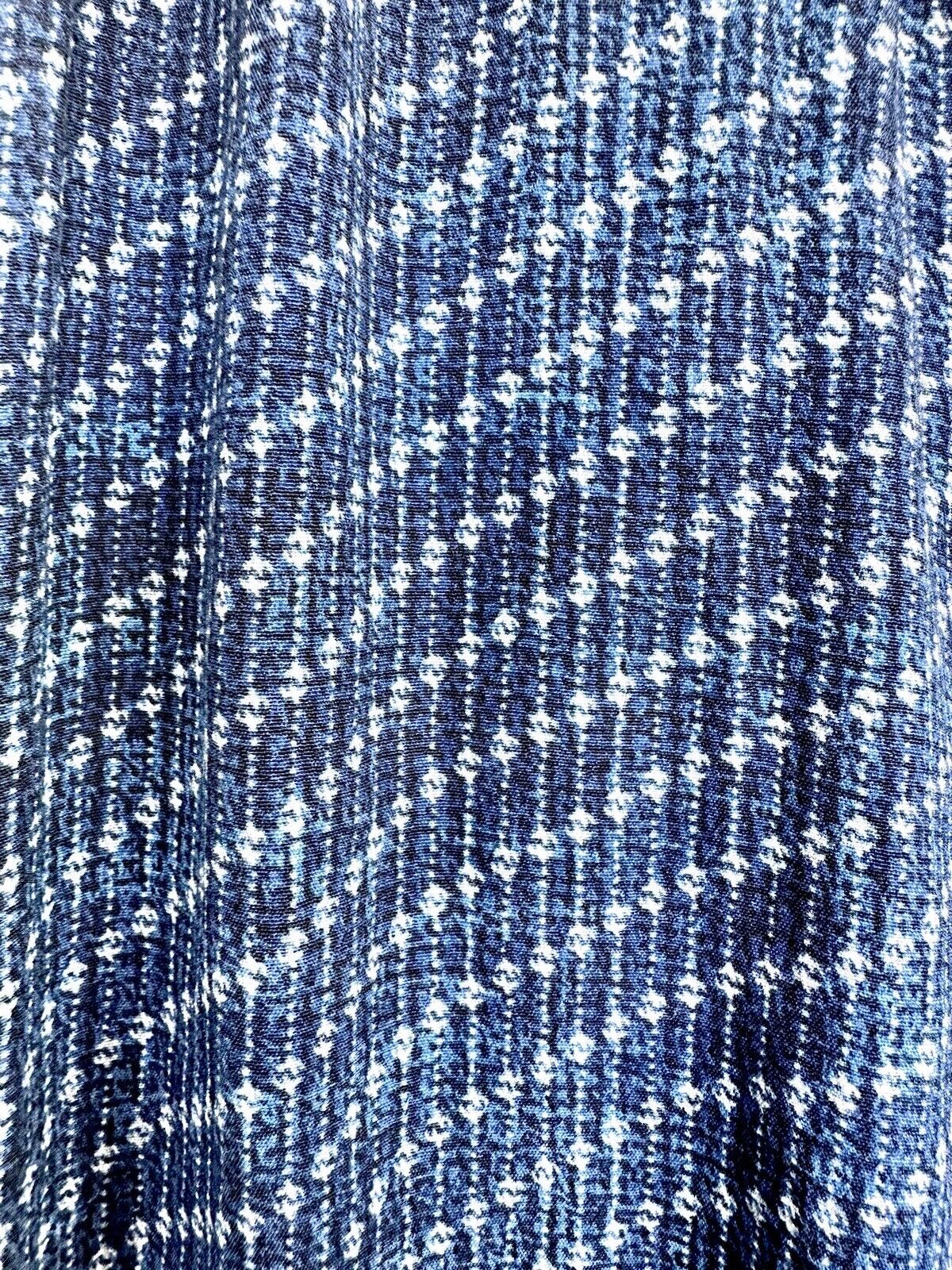Karen Kane Navy Stripe Elastic Waist Pants XS Retail $128 Price $44 NWT