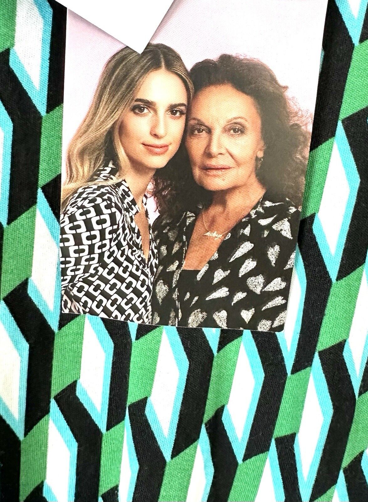 Diane von Furstenberg DVF Target Limited Edition Wrap Arrow Green Dress 2X NWT
