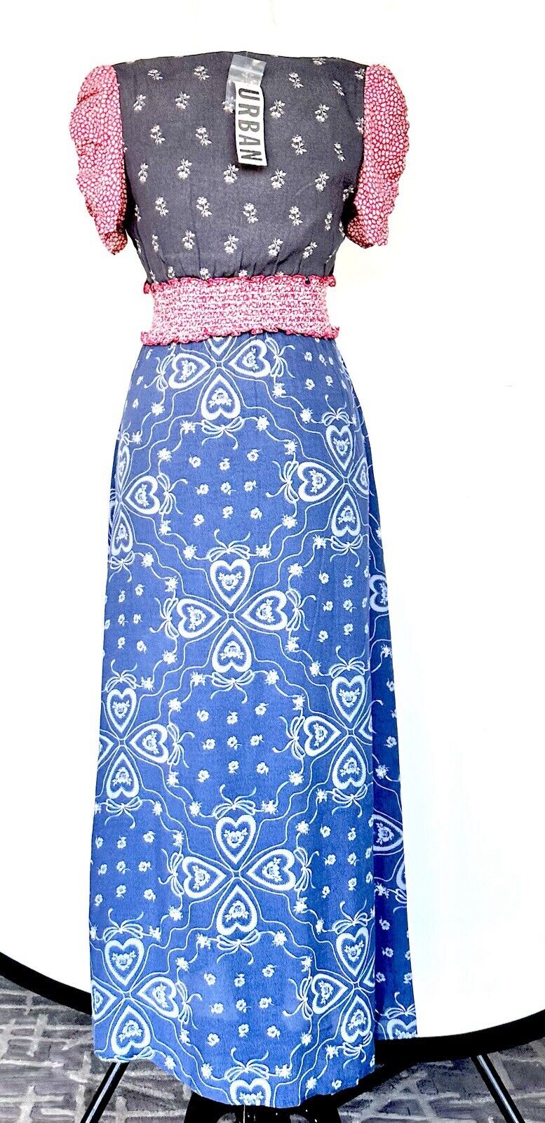 Kimchi Blue By Urban Outfitters Smocked Waist Dress Retail $79 Size S NWT