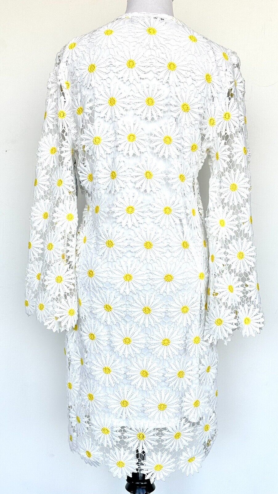Boston Proper Embellished Crochet Lace Tunic Dress Size S Retail $169 Price $79