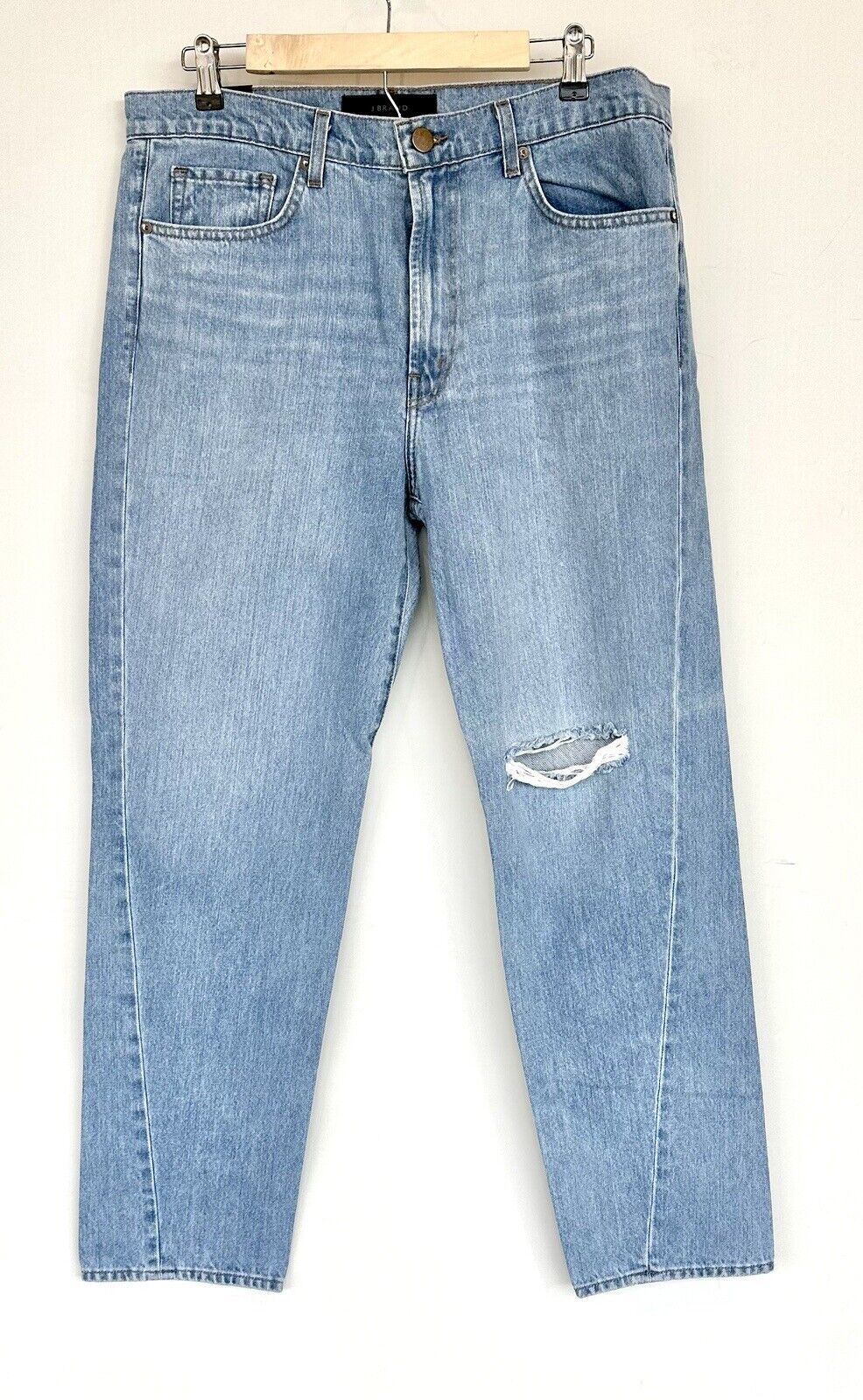 J Brand Jeans Men's 34 Blue J3d Straight  w/ 30” inseam Slouch Taper Retail $268