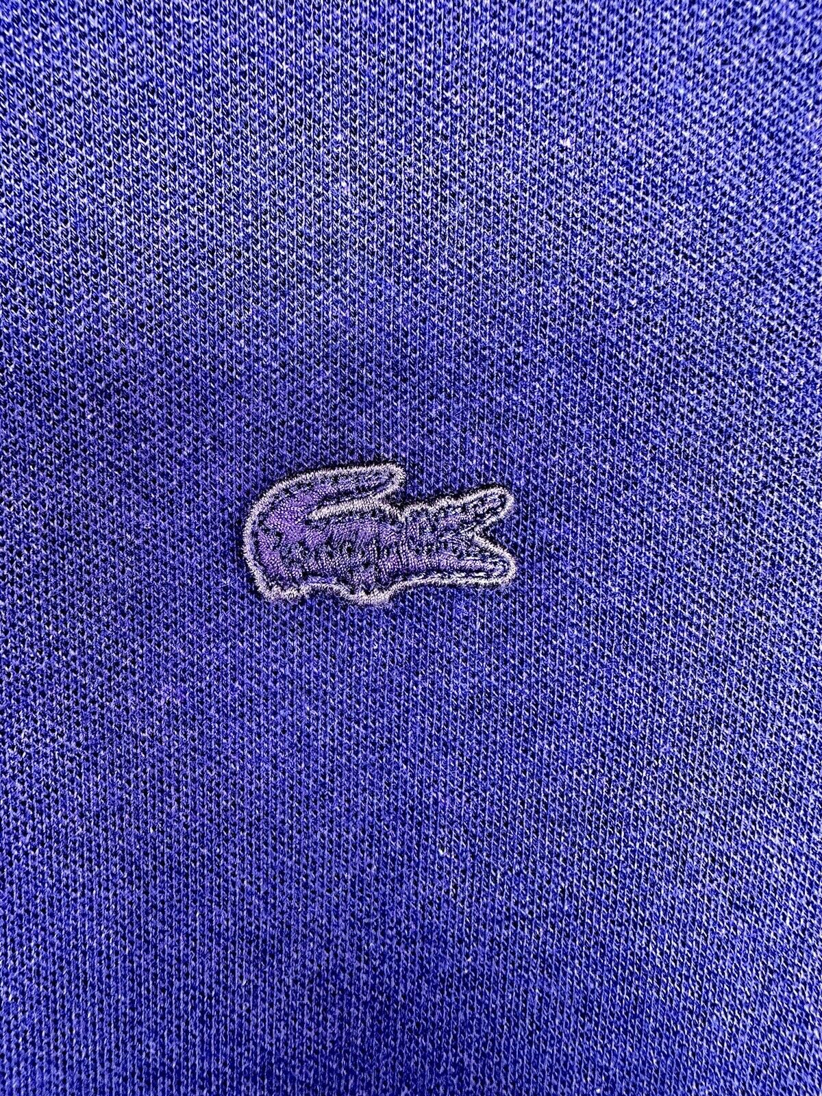 Lacoste polo Longer Sleeve Purple Retail $110 Size 44 NWT (L)