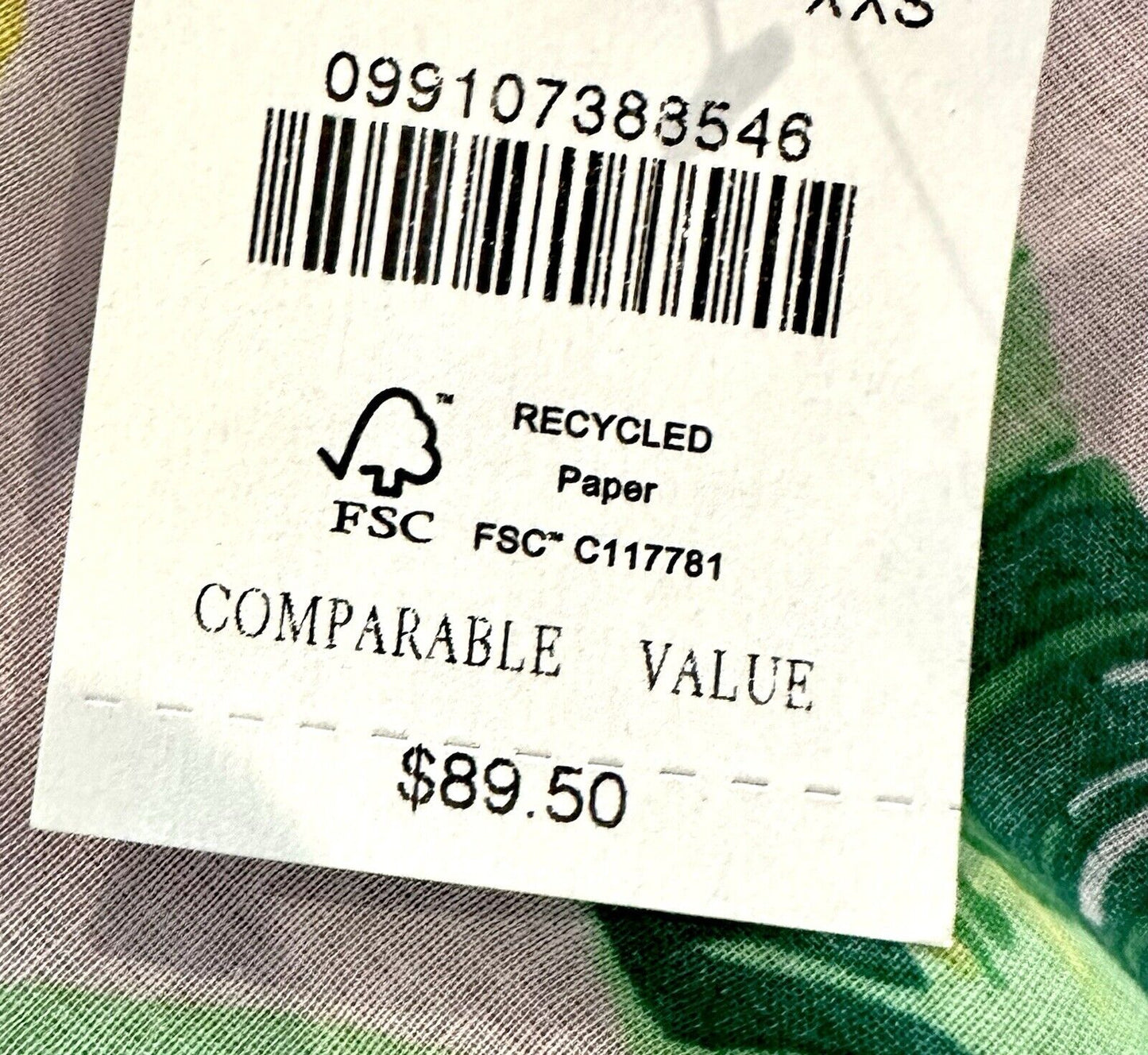 J Crew Cotton Cover Up Lemon Design Retail $89.50 XXS