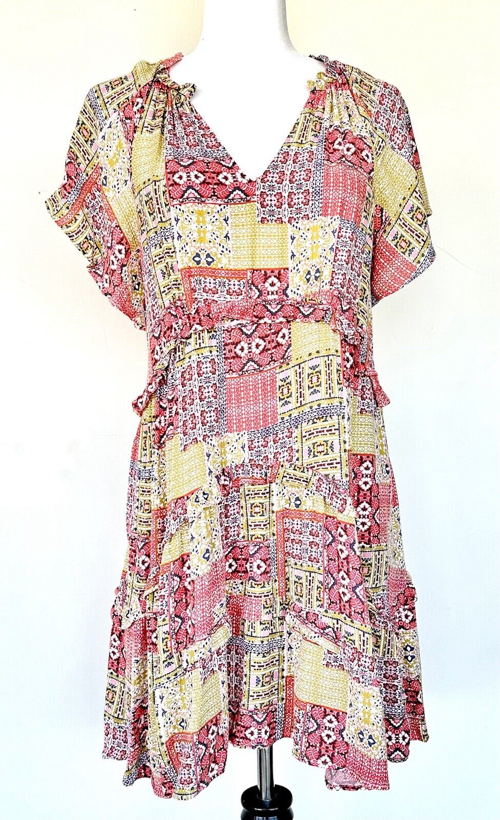 Anthropologie Ruffle Dress