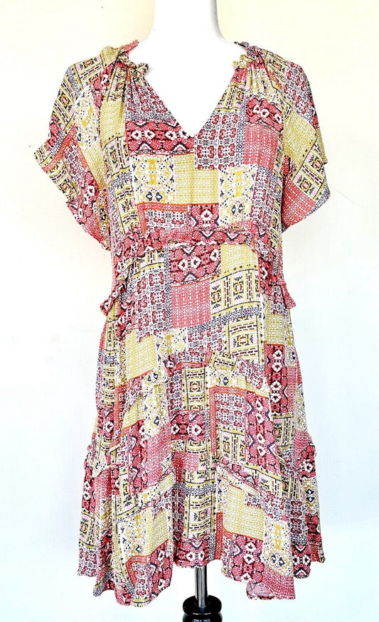 Anthropologie Ruffle Dress