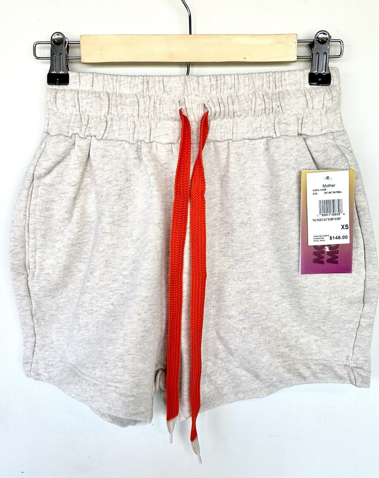 Mother The Knock Out Shorts Retail $148 Price $64 XS Oatmeal Color