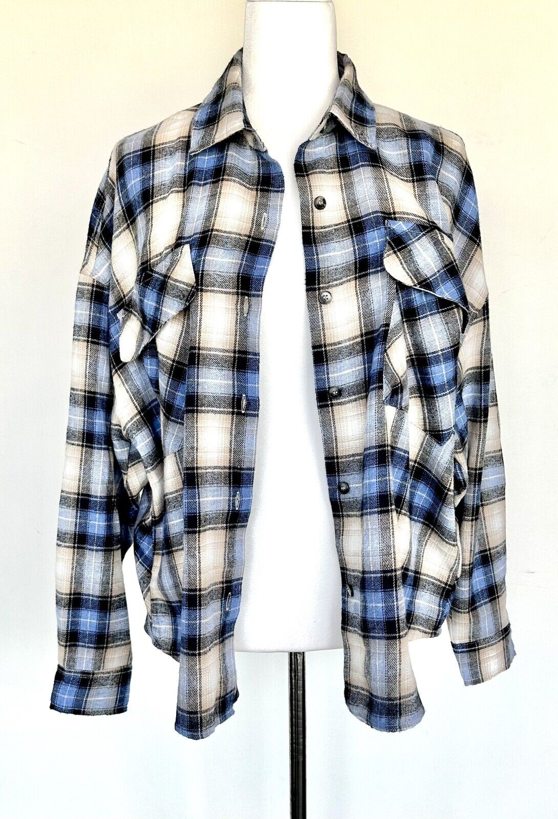 By Together Plaid Shirt Oversized Slouch Shirt. Retail $74 Price $39 Size Small