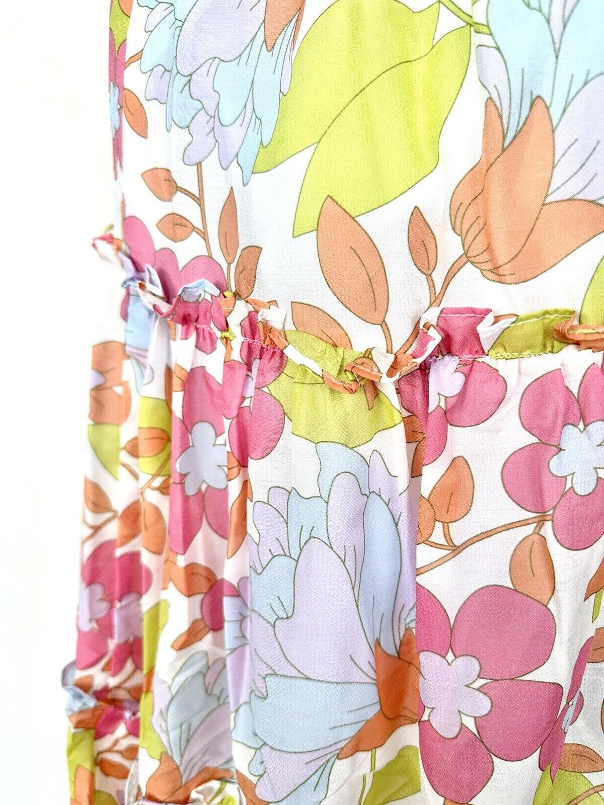 J Marie Ava Mae Tiered Midi Skirt / Dress size XL Retail $158 Price $59 NWT