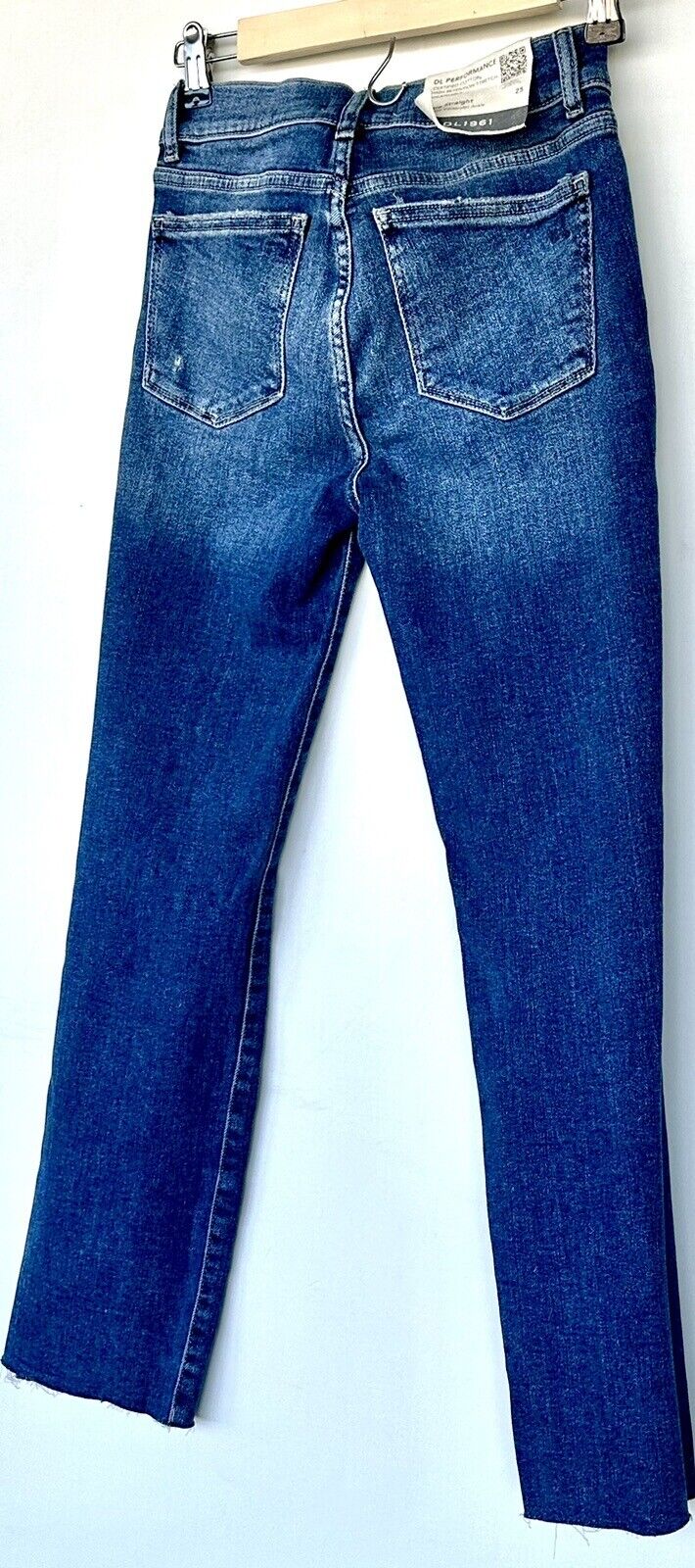 DL1961 Size 25 MARA Straight Instasculpt Denim Mid Rise Ankle Jeans Retail $199