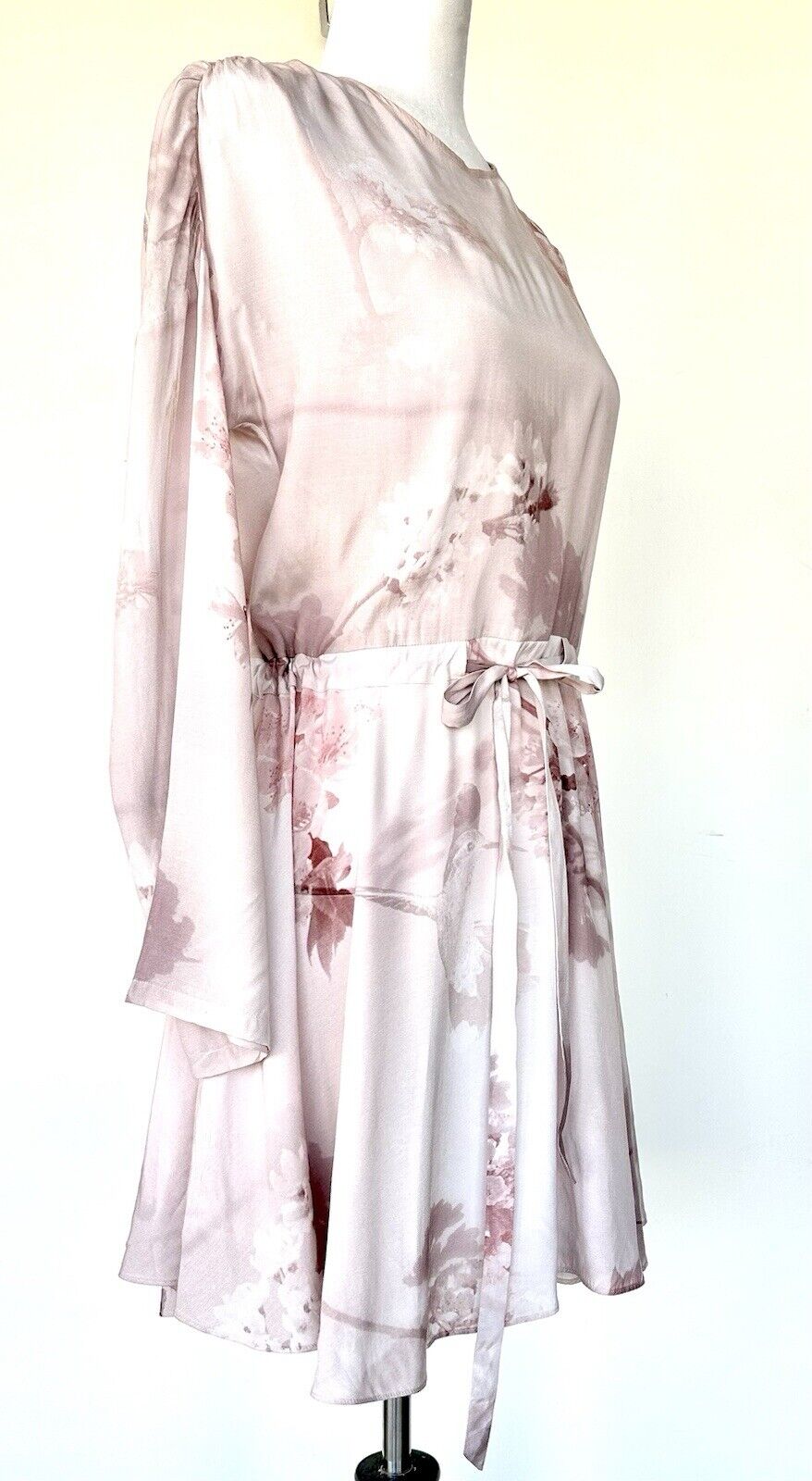 Allsaints Cassandra Ume Dress Lenzing Dress Size 0 Retails $299 NWT Blush Pink