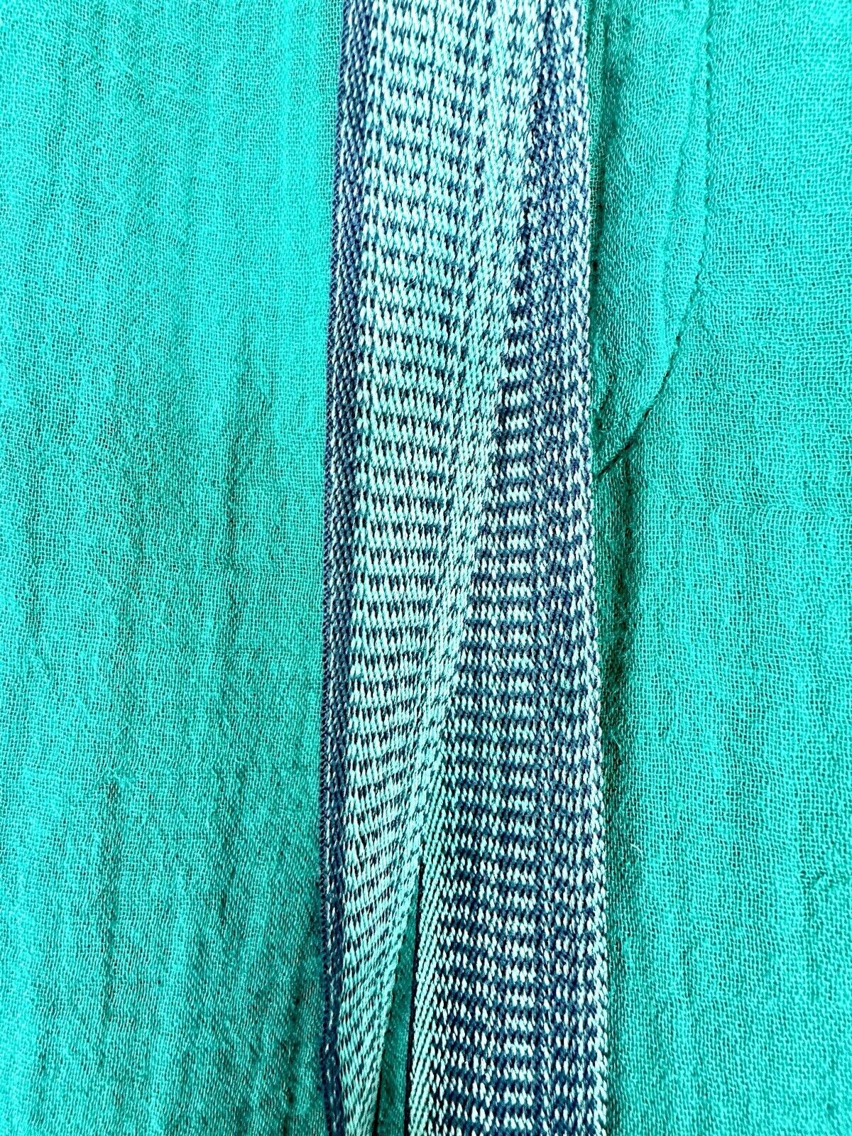 Sundance Inari Pants 100% Indian Cotton Teal Retails $98 Price $58 NWT XSP