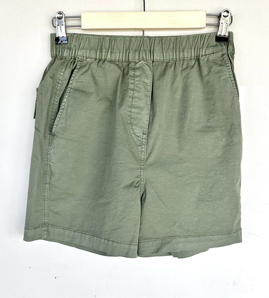 Pistola Green Elastic Waist Stretch Cargo Shorts Size XS Retail $98 Price $48