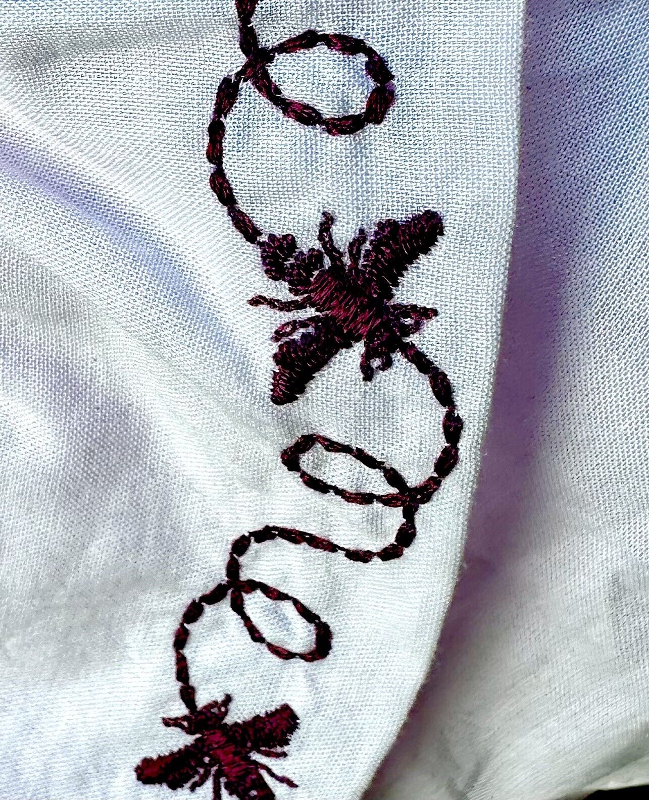 Kate Quinn Embroidered Bonnet 3-6 Months Orchid Ice Pale Pink Organic Cotton