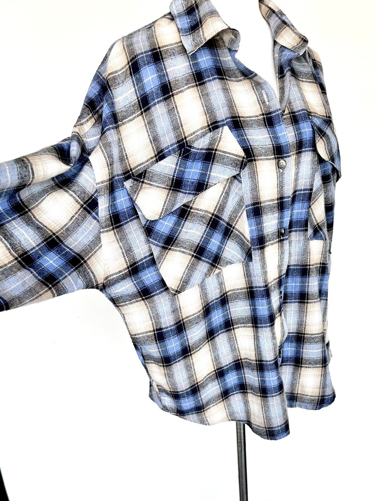 By Together Plaid Shirt Oversized Slouch Shirt. Retail $74 Price $39 Size Small