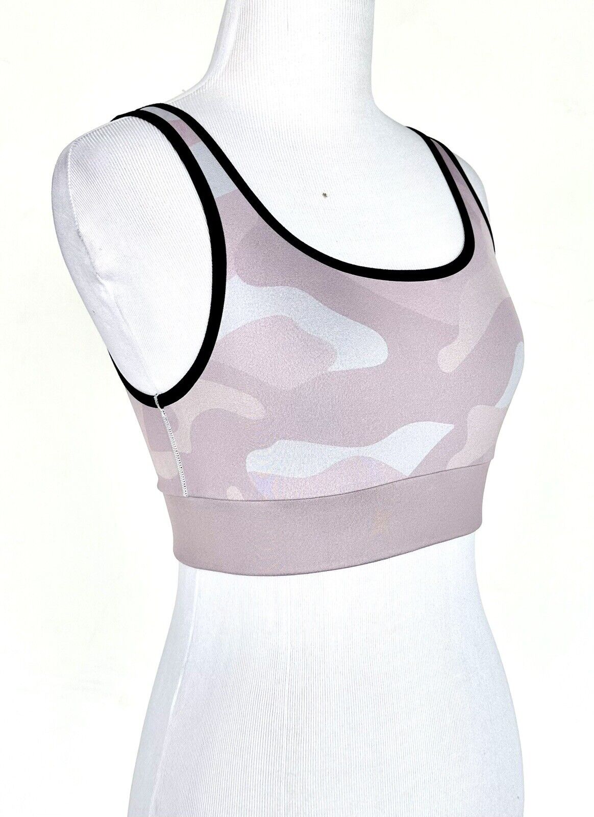 Cor by Ultracor Camo Print  Sports Bra SMALL Pink Retails $90