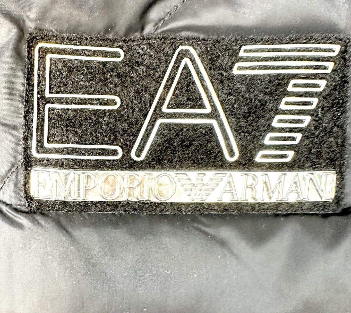 Emporio  Armani Puffa Vest EA7 Small Black Retail $345