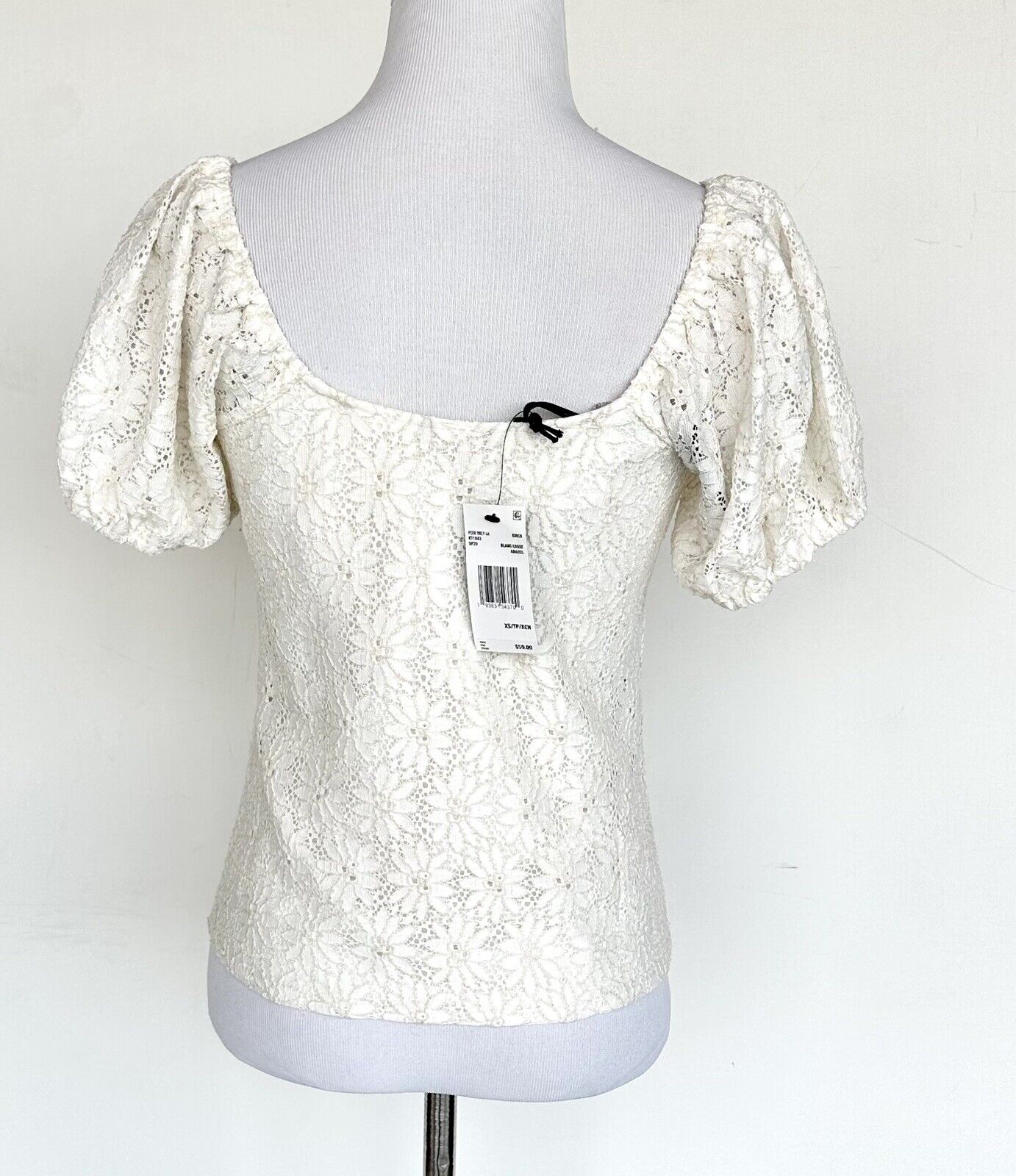 Buffalo david bitton Lace Up Corset Style Top Retail $59 Price $45 NWT XS