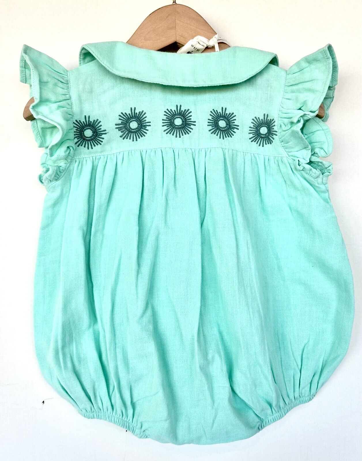 Kate Quinn Embroidered Bubble Organic Cotton Gauze. Price $24 18-24 M New